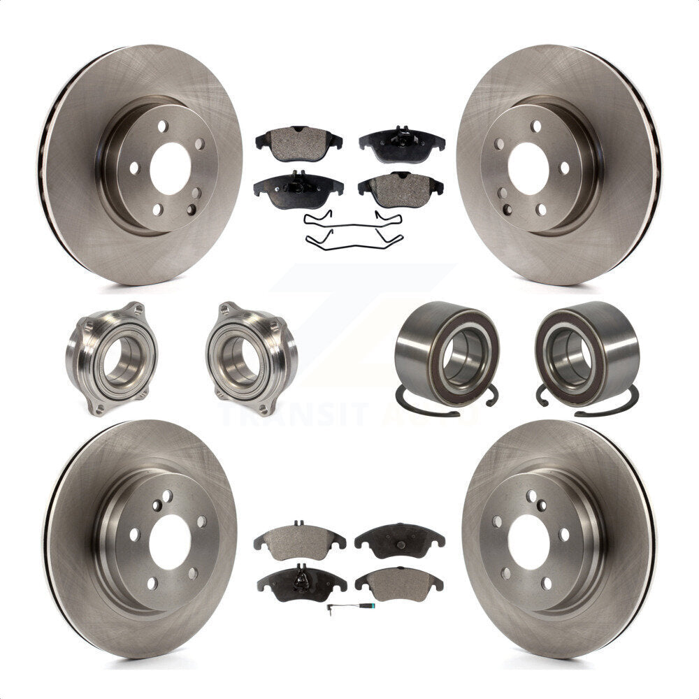 [Avant + Arrière] Kit de Roulement de roue pour Mercedes-Benz E350 C300 C350 KBB-106334 par Transit Auto