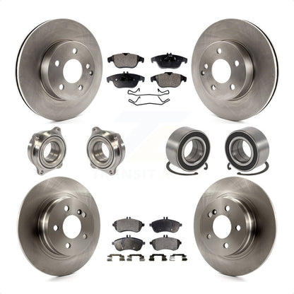 [Avant + Arrière] Kit de Roulement de roue pour 2010 Mercedes-Benz C300 C250 AWD KBB-106335 par Transit Auto