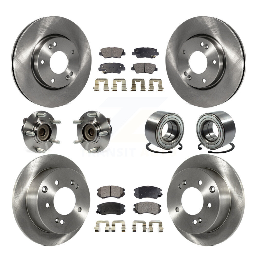 [Avant + Arrière] Kit de Roulement de roue pour 2012-2013 Kia Soul KBB-106336