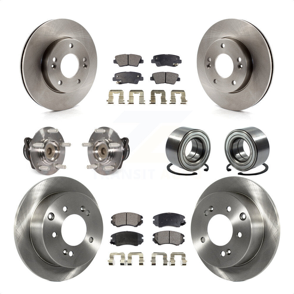 [Avant + Arrière] Kit de Roulement de roue pour 2010 Kia Soul 1.6L avec Non-ABS KBB-106342 par Transit Auto