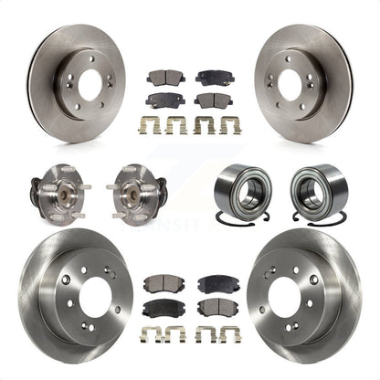 [Avant + Arrière] Kit de Roulement de roue pour 2010 Kia Soul 1.6L avec Non-ABS KBB-106342 par Transit Auto
