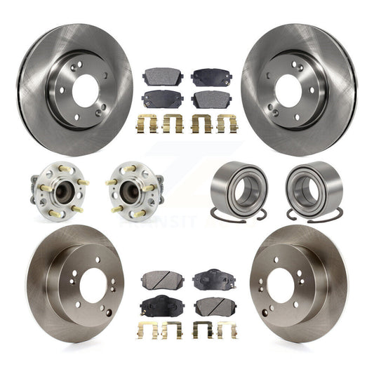 [Avant + Arrière] Kit de Roulement de roue pour 2010-2012 Kia Rondo KBB-106345