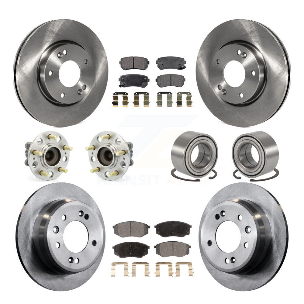 [Avant + Arrière] Kit de Roulement de roue pour Hyundai Tucson Kia Sportage FWD KBB-106346 par Transit Auto