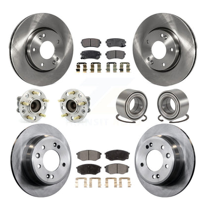[Avant + Arrière] Kit de Roulement de roue pour Hyundai Tucson Kia Sportage FWD KBB-106346