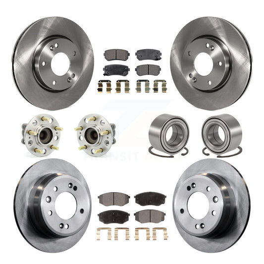 [Avant + Arrière] Kit de Roulement de roue pour Hyundai Tucson Kia Sportage FWD KBB-106346