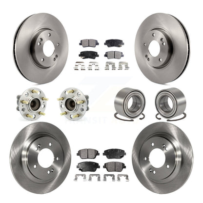 [Avant + Arrière] Kit de Roulement de roue pour 2013 Kia Optima 2.4L avec Electric Parking KBB-106351