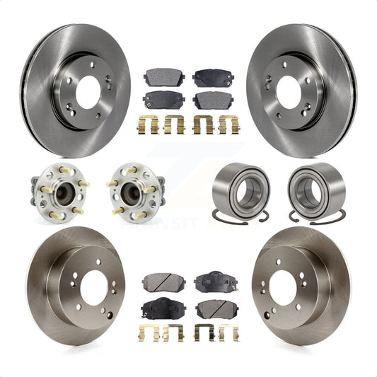 [Avant + Arrière] Kit de Roulement de roue pour 2008-2009 Kia Rondo KBB-106353 par Transit Auto