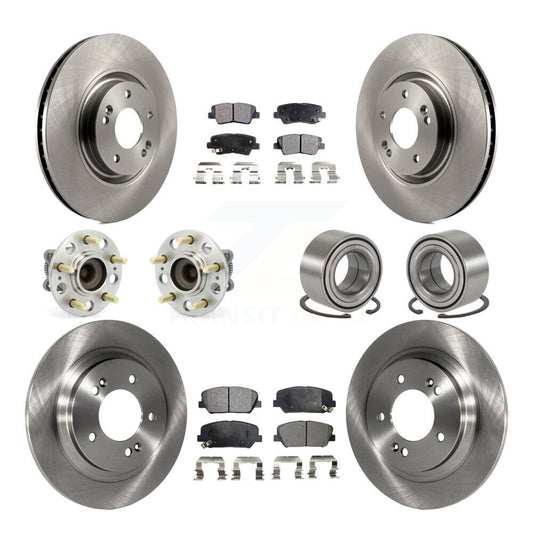 [Avant + Arrière] Kit de Roulement de roue pour 2013 Kia Optima 2.0L avec Electric Parking KBB-106355