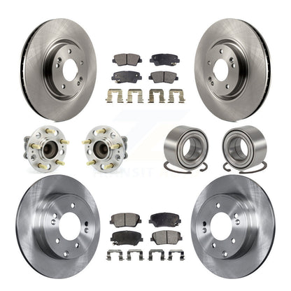 [Avant + Arrière] Kit de Roulement de roue pour Hyundai Azera KBB-106356