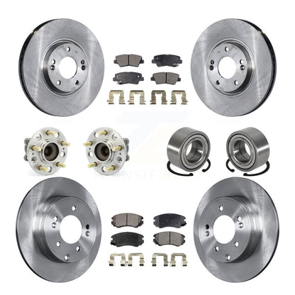 [Avant + Arrière] Kit de Roulement de roue pour 2011 Hyundai Azera KBB-106358