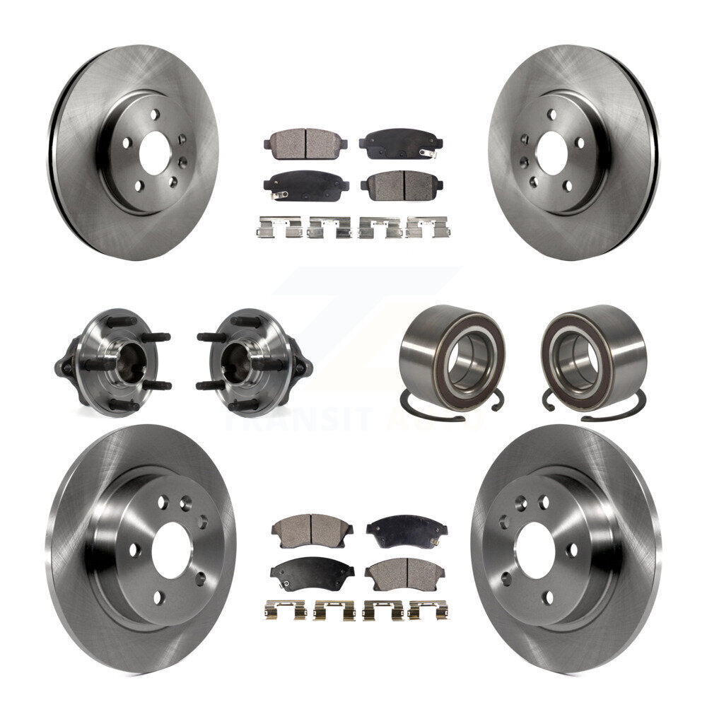 [Avant + Arrière] Kit de Roulement de roue pour Chevrolet Sonic Buick Encore Trax KBB-106367