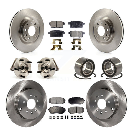 [Avant + Arrière] Kit de Roulement de roue pour 2007-2015 Mazda CX-9 AWD KBB-106370