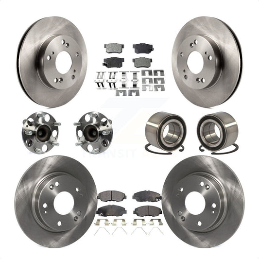 [Avant + Arrière] Kit de Roulement de roue pour 2012 Honda Civic LX Vehicles Manufactured In Canada KBB-106376 par Transit Auto