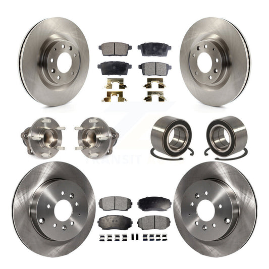 [Avant + Arrière] Kit de Roulement de roue pour 2007-2015 Mazda CX-9 FWD KBB-106377