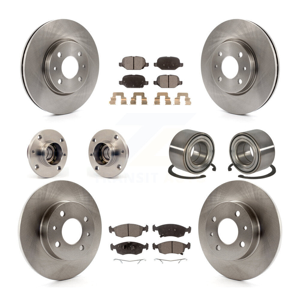 [Avant + Arrière] Kit de Roulement de roue pour Fiat 500 KBB-106382