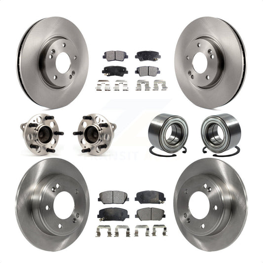 [Avant + Arrière] Kit de Roulement de roue pour Hyundai Veloster Kia Forte Koup KBB-106388 par Transit Auto