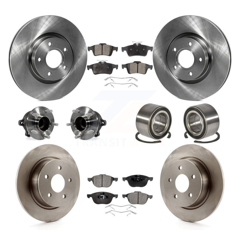 [Avant + Arrière] Kit de Roulement de roue pour Ford Escape C-Max sans Parking Assist KBB-106401