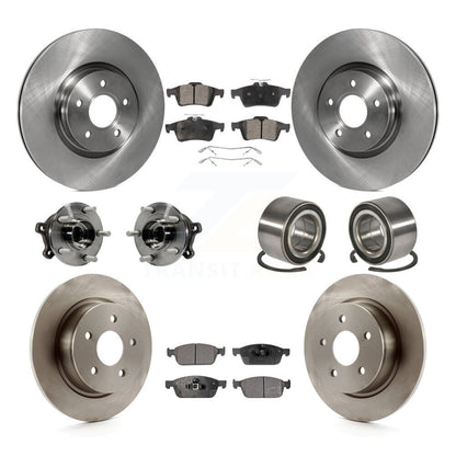 [Avant + Arrière] Kit de Roulement de roue pour 2013-2016 Ford Escape AWD avec 2.0L 1.6L KBB-106404