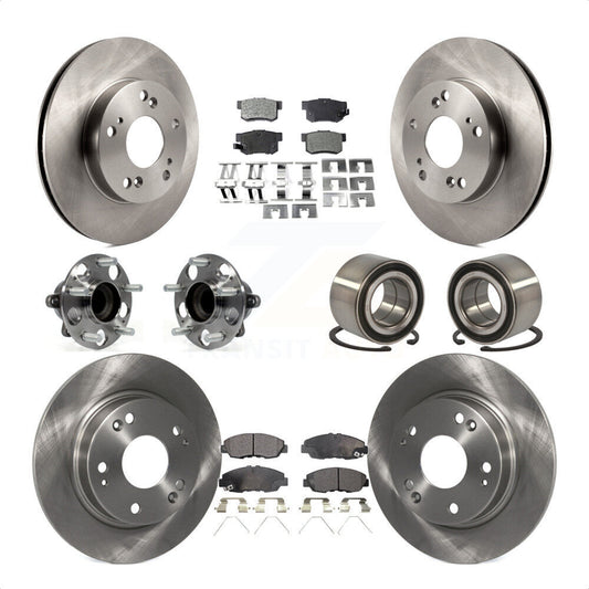 [Avant + Arrière] Kit de Roulement de roue pour 2013-2014 Honda Civic LX avec Manual transmission KBB-106411 par Transit Auto