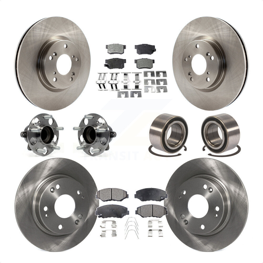 [Avant + Arrière] Kit de Roulement de roue pour 2013-2015 Acura ILX 2.4L KBB-106413 par Transit Auto