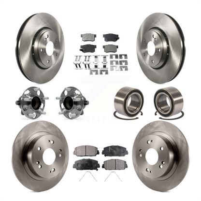 [Avant + Arrière] Kit de Roulement de roue pour 2017-2018 Acura ILX KBB-106417 par Transit Auto