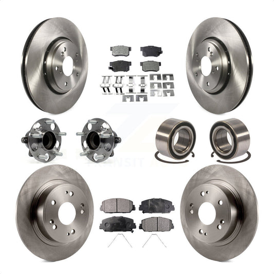 [Avant + Arrière] Kit de Roulement de roue pour 2017-2018 Acura ILX KBB-106417 par Transit Auto