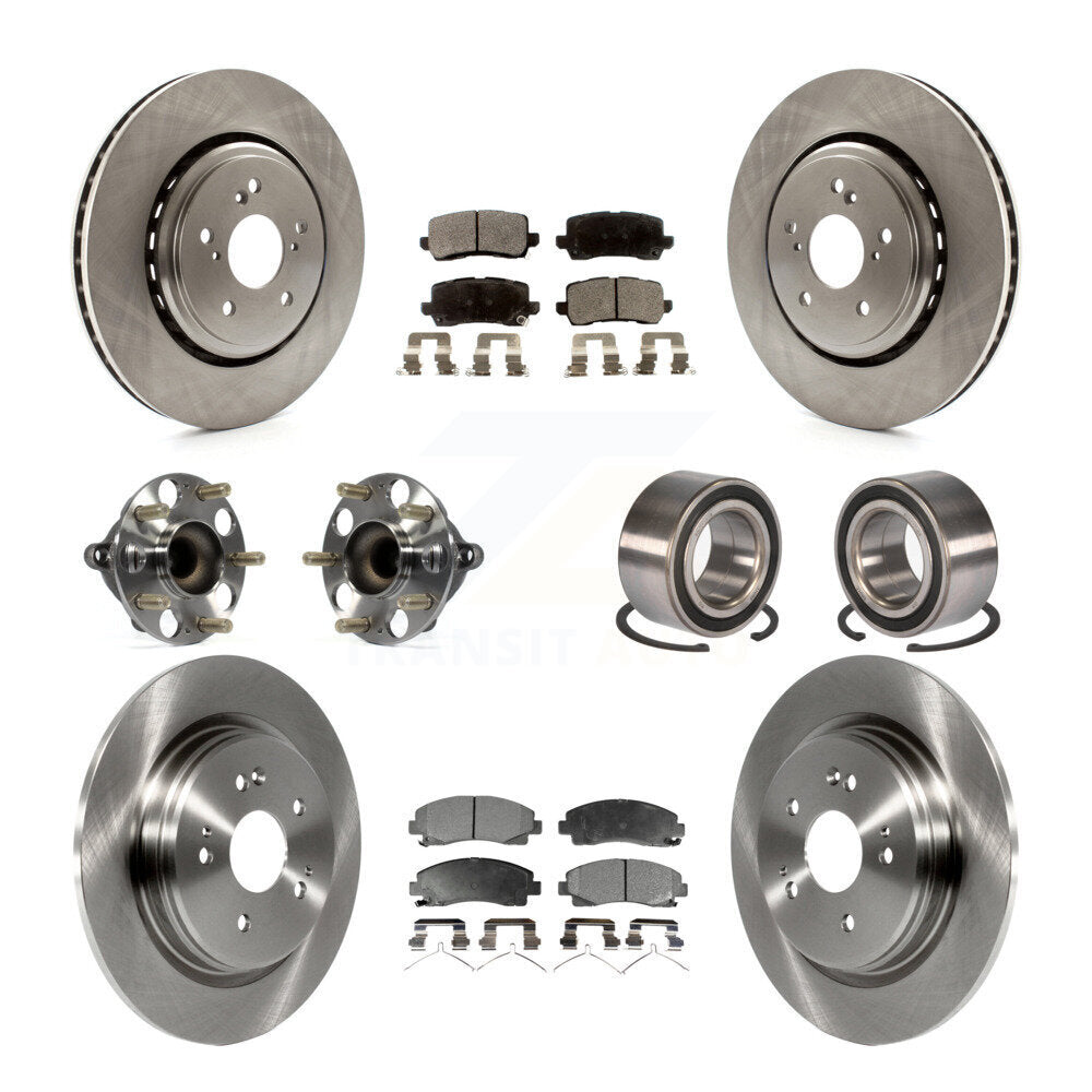 [Avant + Arrière] Kit de Roulement de roue pour 2015-2019 Acura TLX FWD KBB-106422