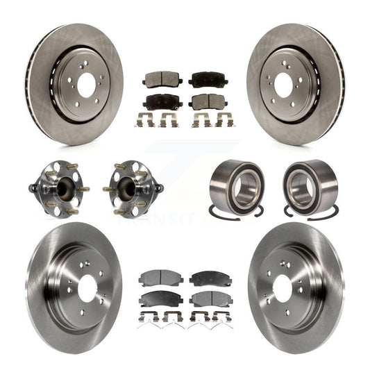 [Avant + Arrière] Kit de Roulement de roue pour 2015-2019 Acura TLX FWD KBB-106422
