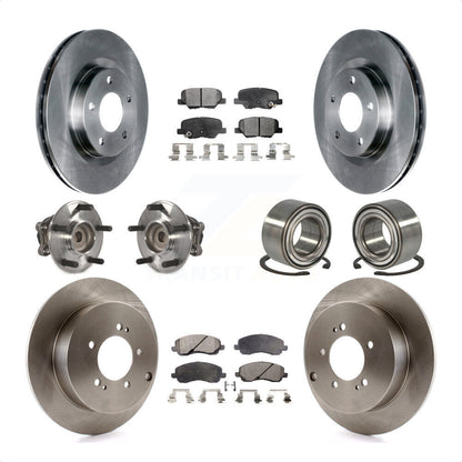 [Avant + Arrière] Kit de Roulement de roue pour 2013 Mitsubishi Outlander FWD avec 3.0L KBB-106426 par Transit Auto