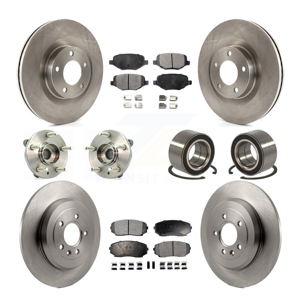 [Avant + Arrière] Kit de Roulement de roue pour Ford Edge Lincoln MKX KBB-106437