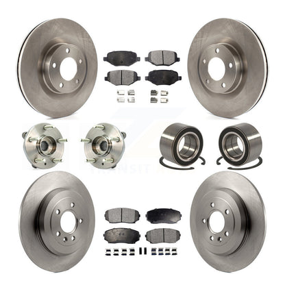 [Avant + Arrière] Kit de Roulement de roue pour Ford Edge Lincoln MKX KBB-106437