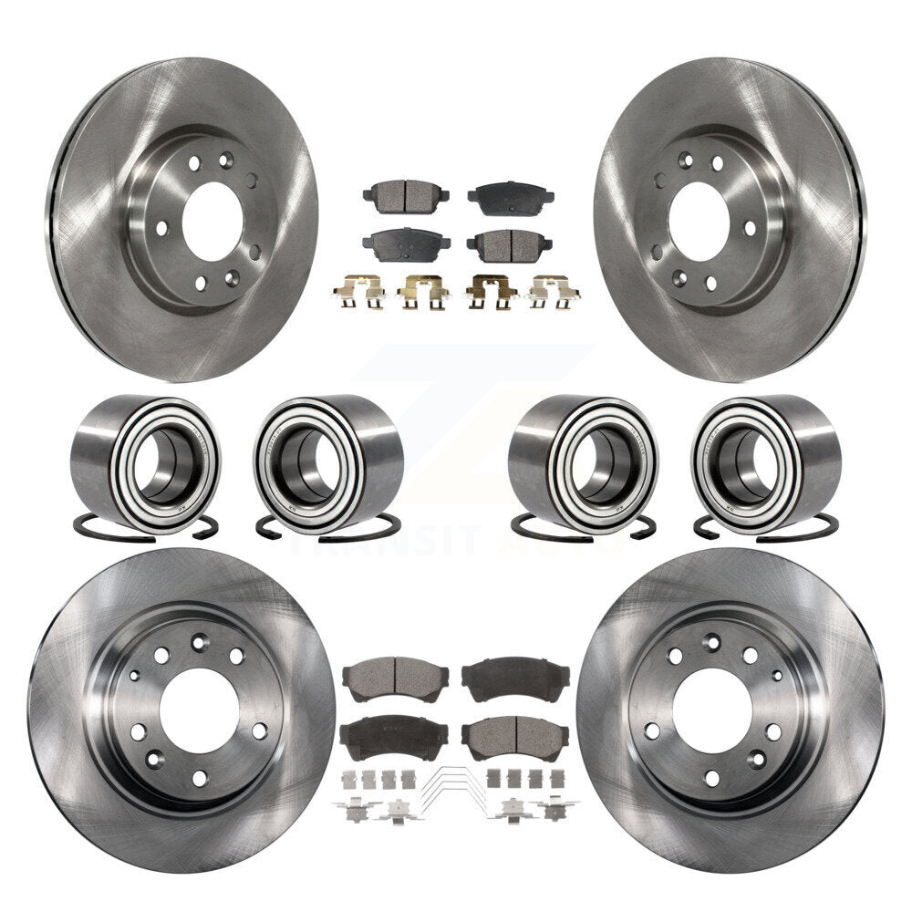 [Avant + Arrière] Kit de Roulement de roue pour Ford Fusion Lincoln MKZ Mercury Milan KBB-106440