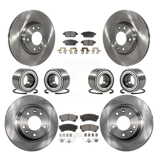[Avant + Arrière] Kit de Roulement de roue pour Ford Fusion Lincoln MKZ Mercury Milan KBB-106440