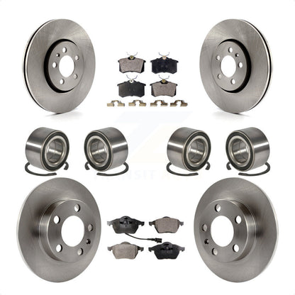 [Avant + Arrière] Kit de Roulement de roue pour 2004 Volkswagen Golf 2.8L 1.8L KBB-106444 par Transit Auto