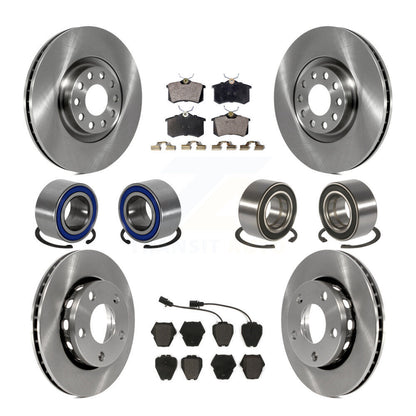 [Avant + Arrière] Kit de Roulement de roue pour 2000-2001 Audi S4 KBB-106458