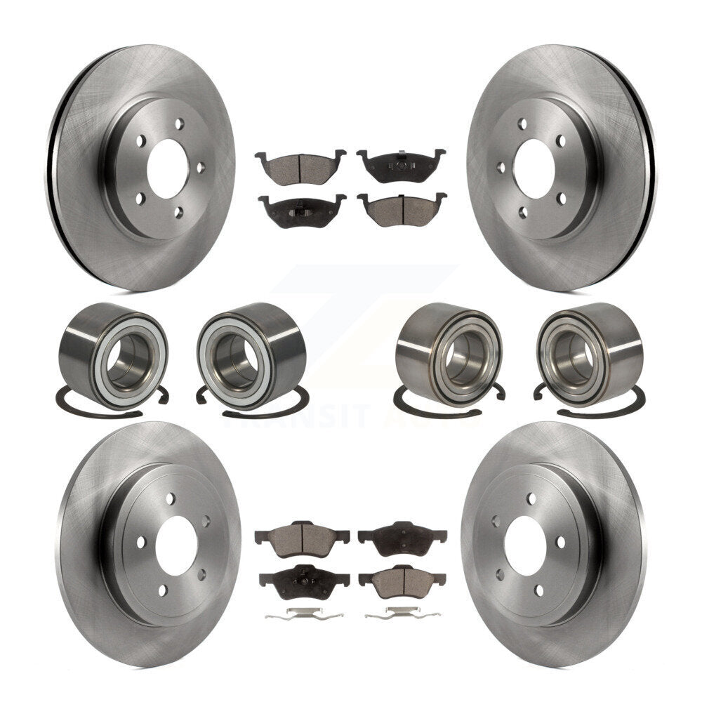 [Avant + Arrière] Kit de Roulement de roue pour Ford Escape Mercury Mariner KBB-106462