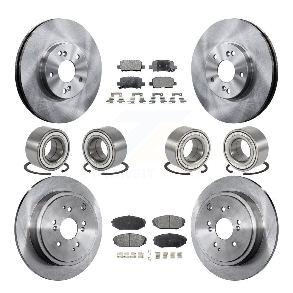 [Avant + Arrière] Kit de Roulement de roue pour 2001-2002 Acura MDX KBB-106463