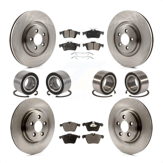 [Avant + Arrière] Kit de Roulement de roue pour 2015 Jaguar XF XK KBB-106468 par Transit Auto