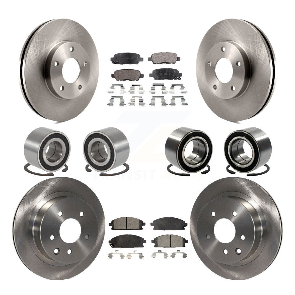 [Avant + Arrière] Kit de Roulement de roue pour 2005-2006 Nissan X-Trail FWD KBB-106479