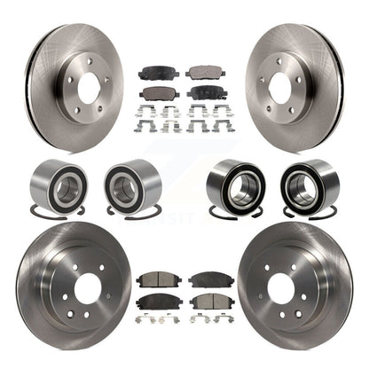 [Avant + Arrière] Kit de Roulement de roue pour 2005-2006 Nissan X-Trail FWD KBB-106479