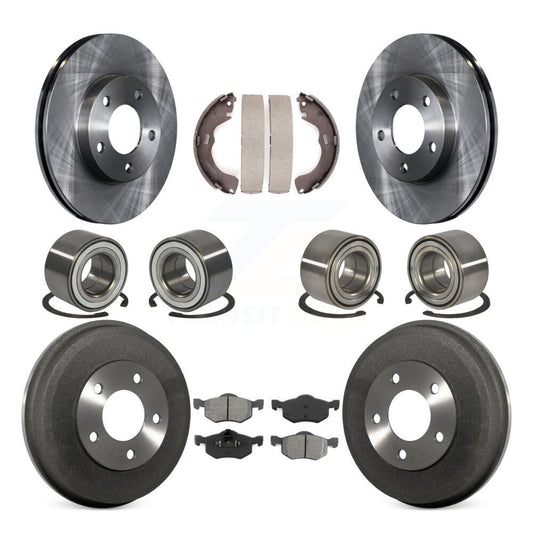 [Avant + Arrière] Kit de Roulement de roue pour Ford Escape Mazda Tribute Mercury Mariner KBB-106507