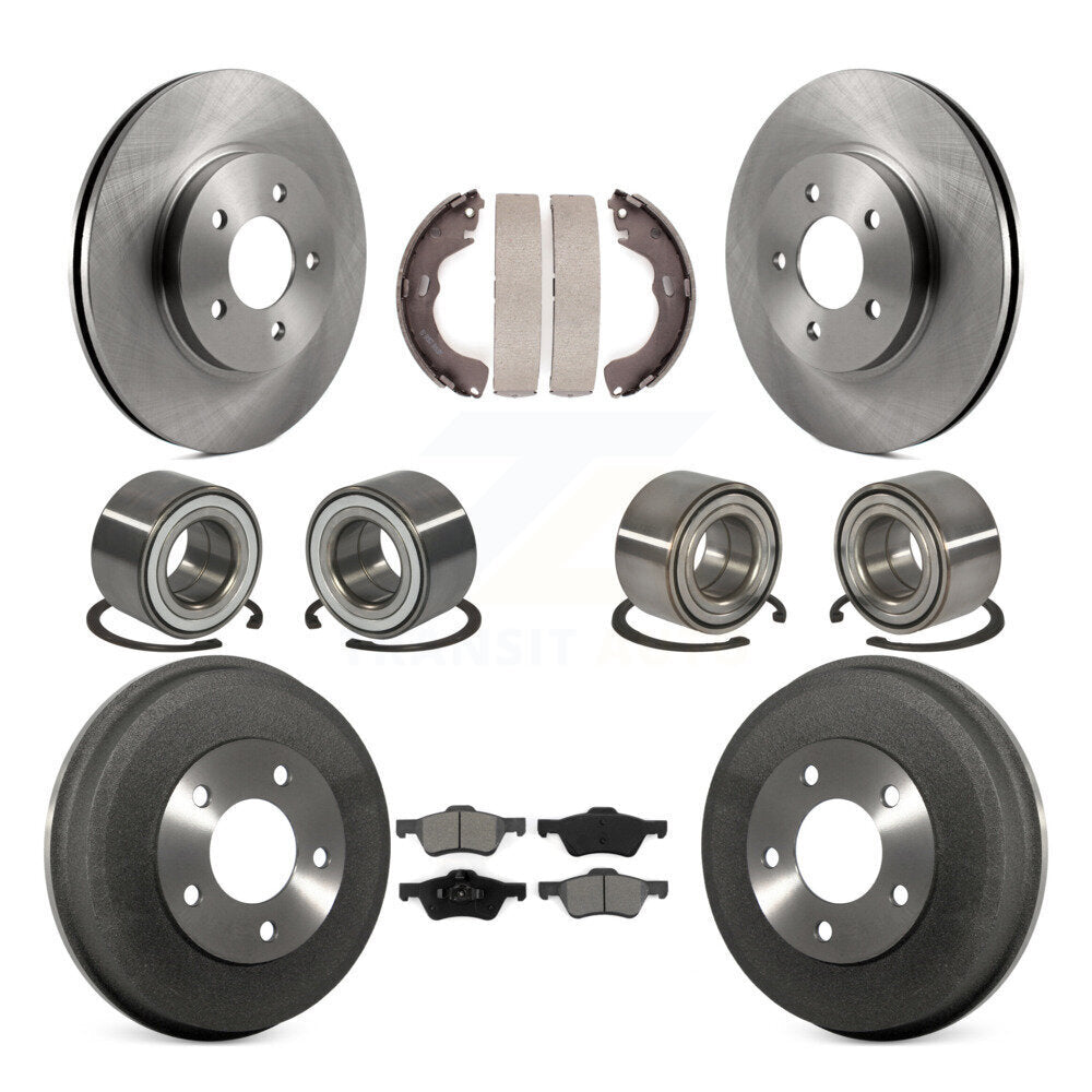 [Avant + Arrière] Kit de Roulement de roue pour Ford Escape Mercury Mariner Mazda Tribute KBB-106509