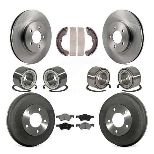 [Avant + Arrière] Kit de Roulement de roue pour Ford Escape Mercury Mariner Mazda Tribute KBB-106509