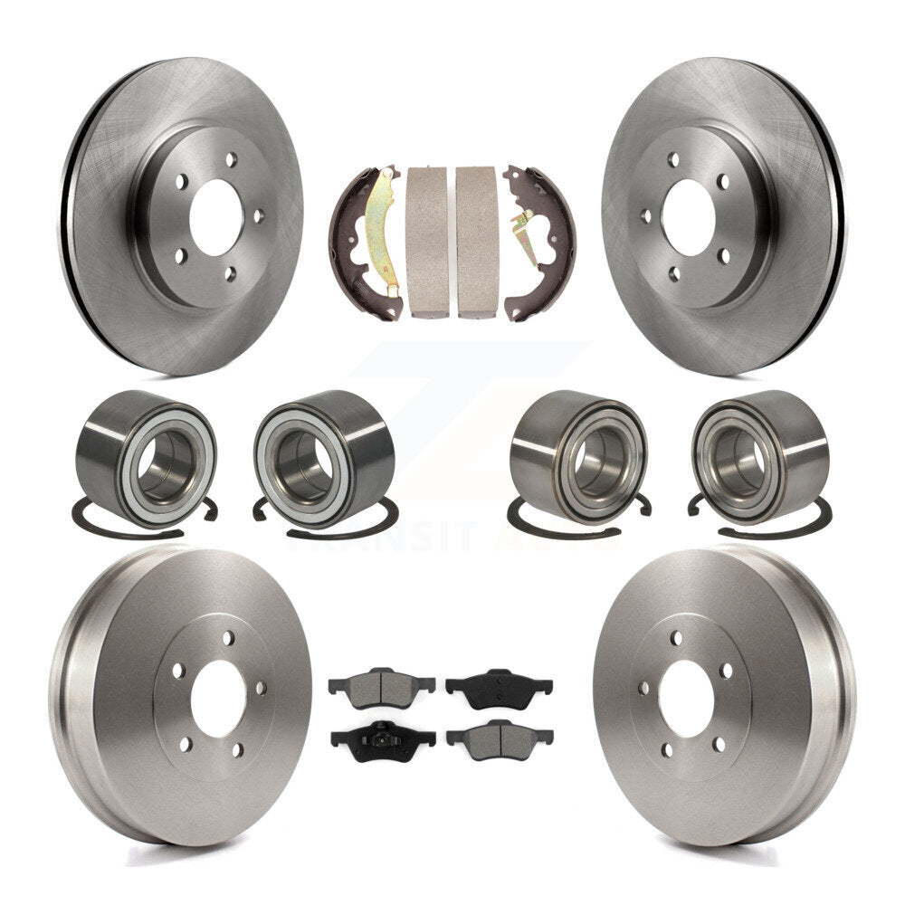[Avant + Arrière] Kit de Roulement de roue pour Ford Escape Mercury Mariner Mazda Tribute KBB-106511