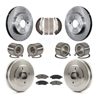 [Avant + Arrière] Kit de Roulement de roue pour Nissan Versa Note Micra KBB-106513 par Transit Auto