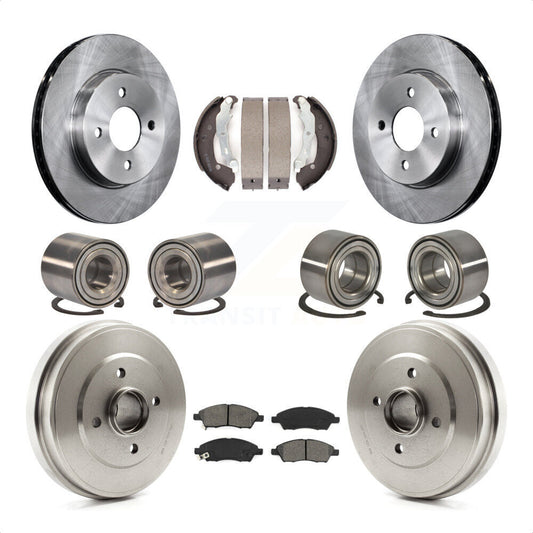 [Avant + Arrière] Kit de Roulement de roue pour Nissan Versa Note Micra KBB-106513 par Transit Auto