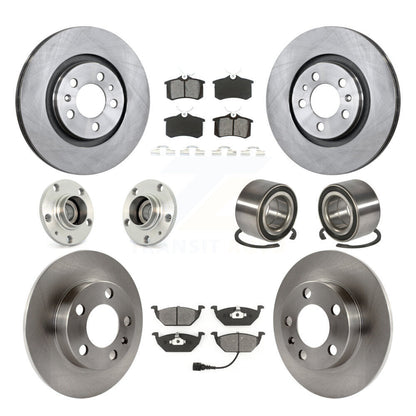 [Avant + Arrière] Kit de Roulement de roue pour 2007-2010 Volkswagen Beetle avec 280mm Diameter Rotor KBB-106514