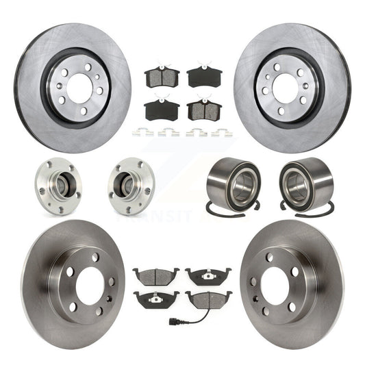 [Avant + Arrière] Kit de Roulement de roue pour 2007-2010 Volkswagen Beetle avec 280mm Diameter Rotor KBB-106514