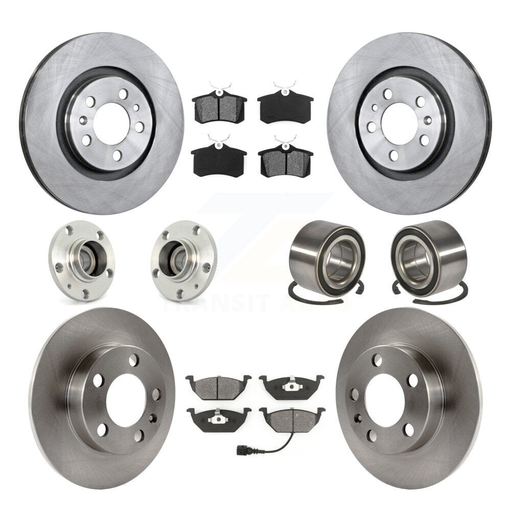 [Avant + Arrière] Kit de Roulement de roue pour Volkswagen Beetle Golf Jetta City KBB-106515