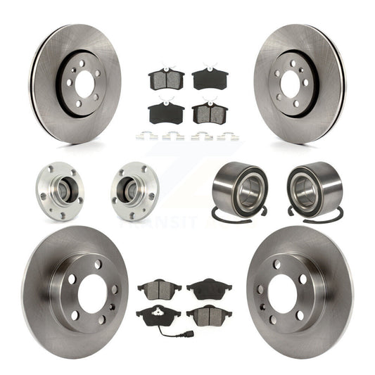 [Avant + Arrière] Kit de Roulement de roue pour 2007-2010 Volkswagen Beetle avec 288mm Diameter Rotor KBB-106516